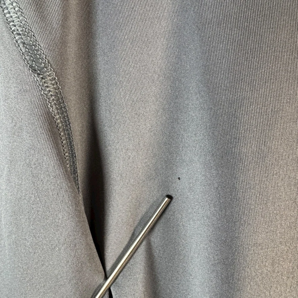 Nike Men's L Gray Dri-Fit Athletic Training T-Shirt Lightweight Moisture Wicking - Picture 5 of 9